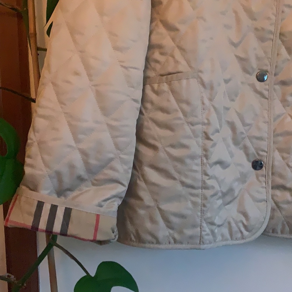 Burberry Quilted Jacket (Khaki) - Picture 2 of 14